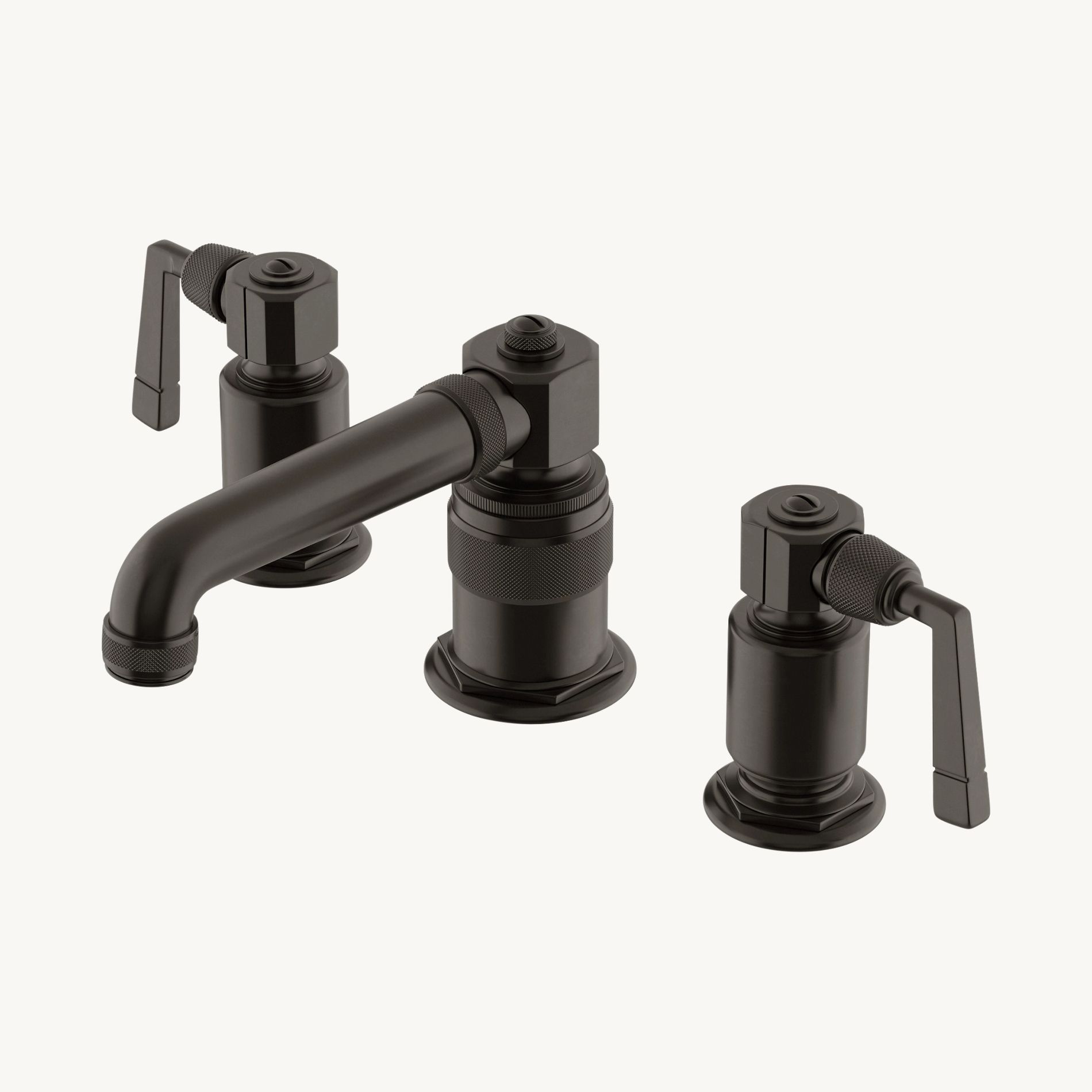 Vòi chậu lavabo 3 lỗ bằng đồng RWLS10