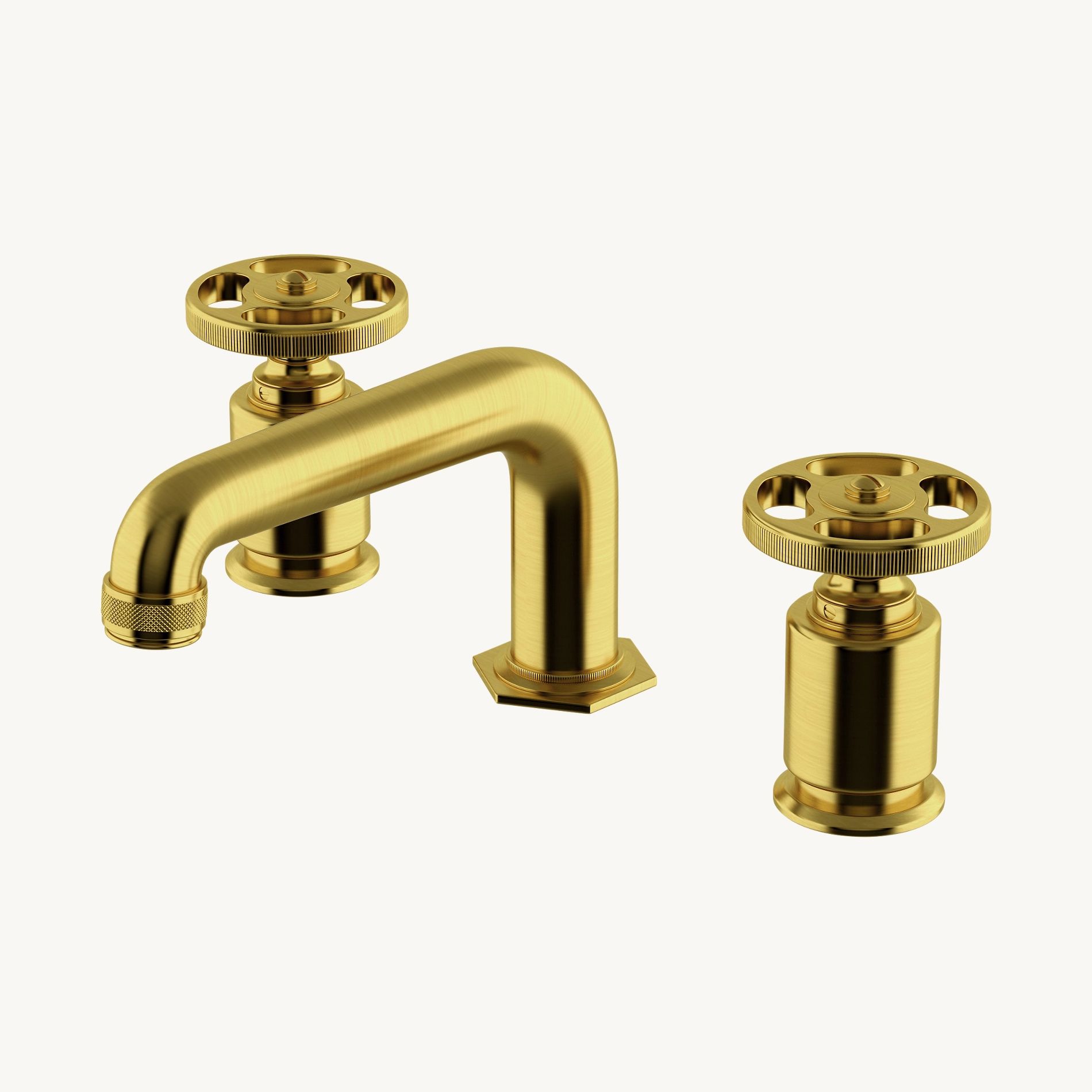 Vòi chậu lavabo 3 lỗ bằng đồng RWLS20