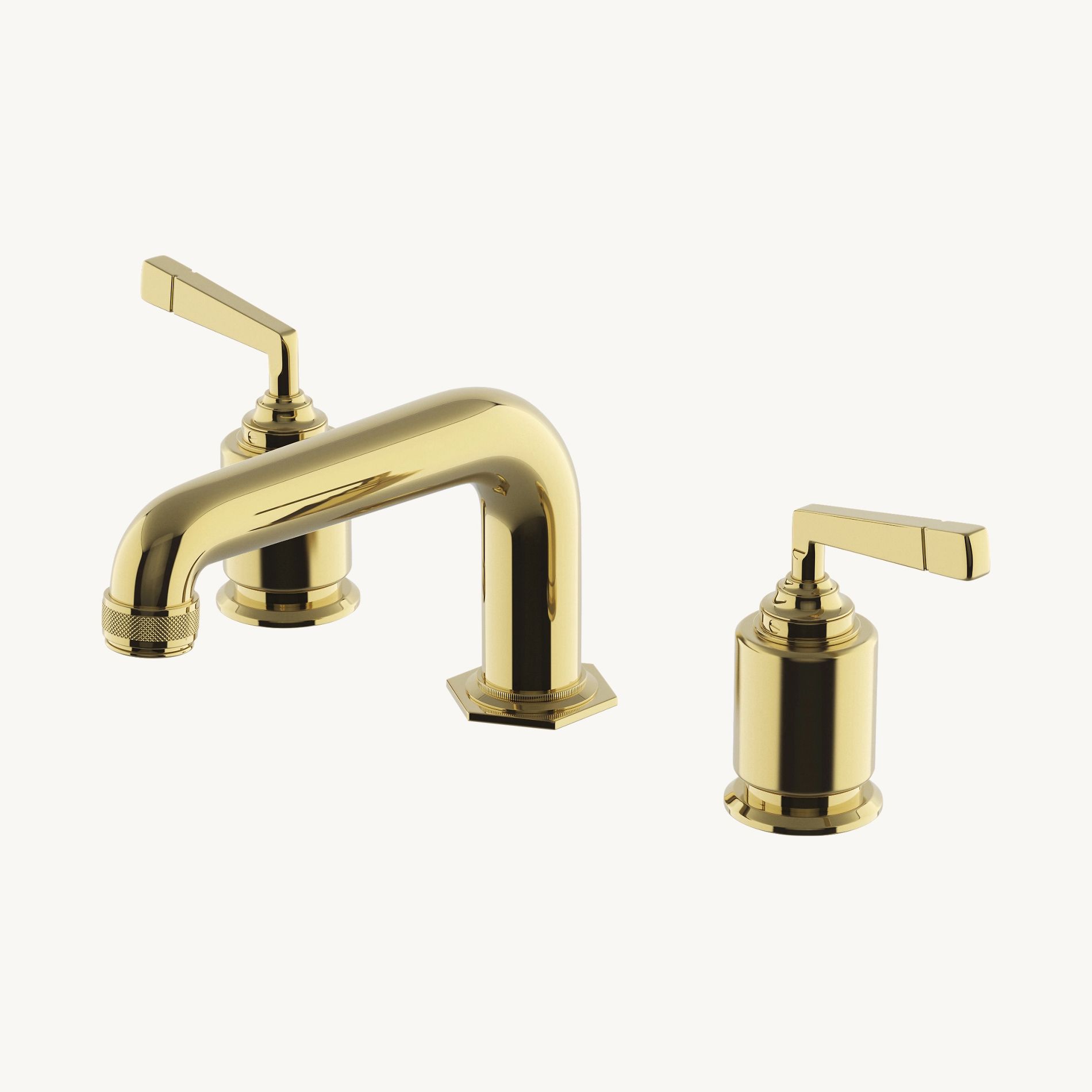 Vòi chậu lavabo 3 lỗ bằng đồng RWLS30
