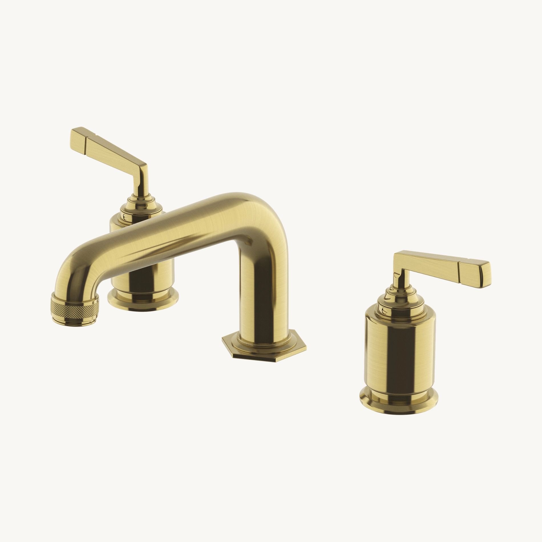 Vòi chậu lavabo 3 lỗ bằng đồng RWLS30
