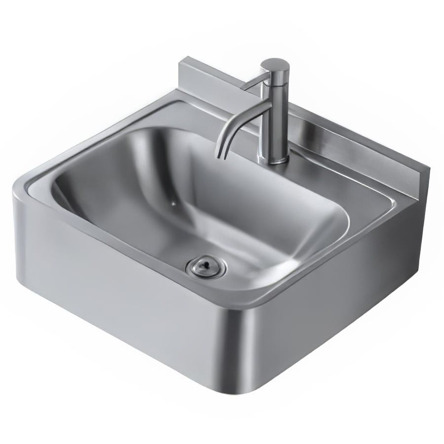 Chậu lavabo treo tường SS304 - S1201