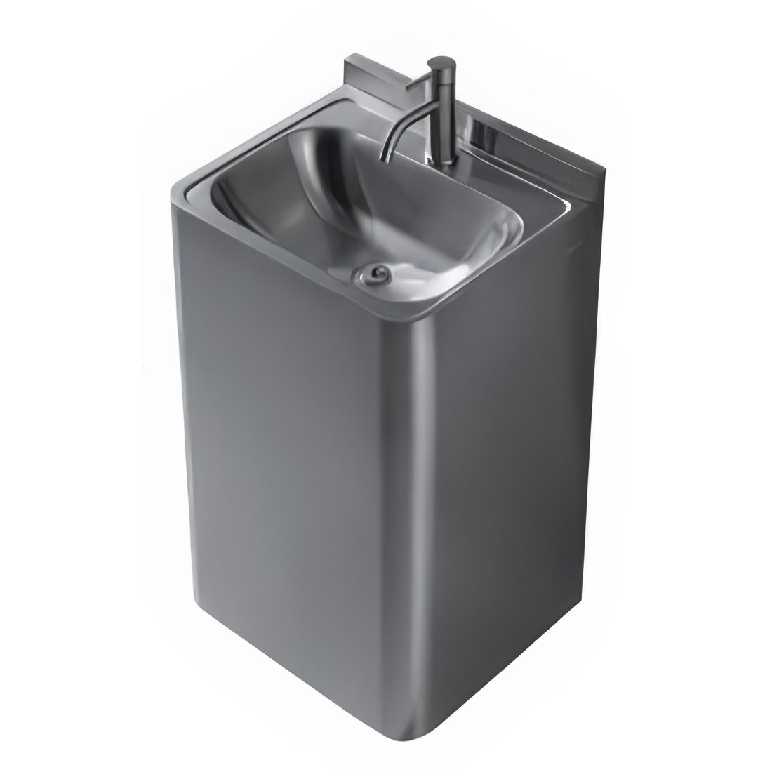 Chậu lavabo chân dài SS304 - S1203