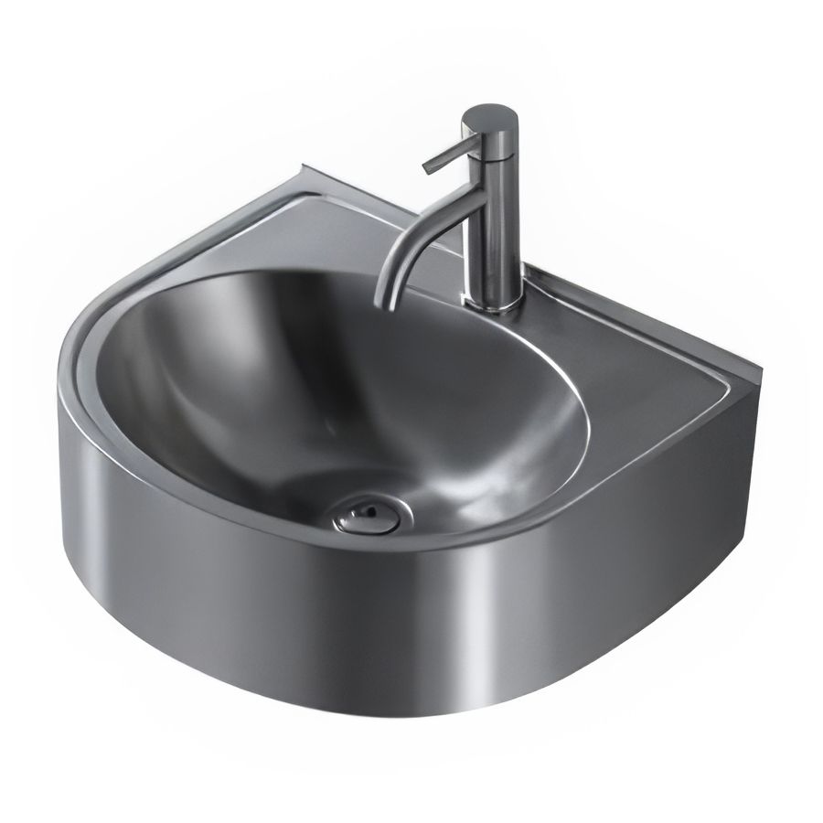Chậu lavabo treo tường SS304 - S1208
