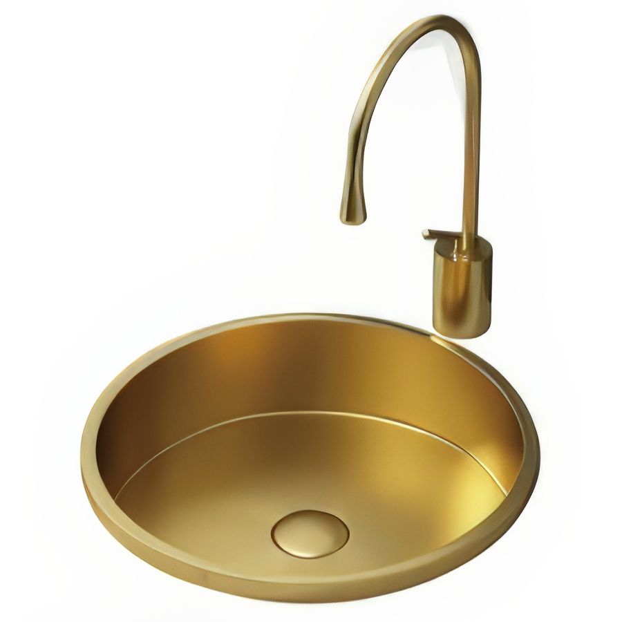 Chậu lavabo dương vành SS304 - S1301