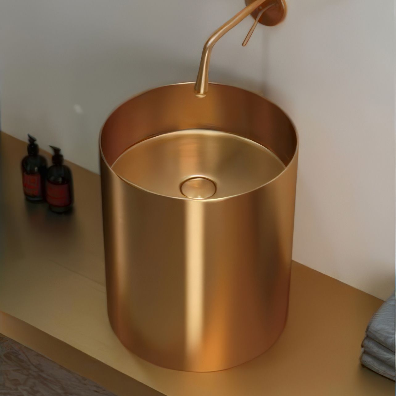 Chậu lavabo đặt bàn SS304 - S17021RG