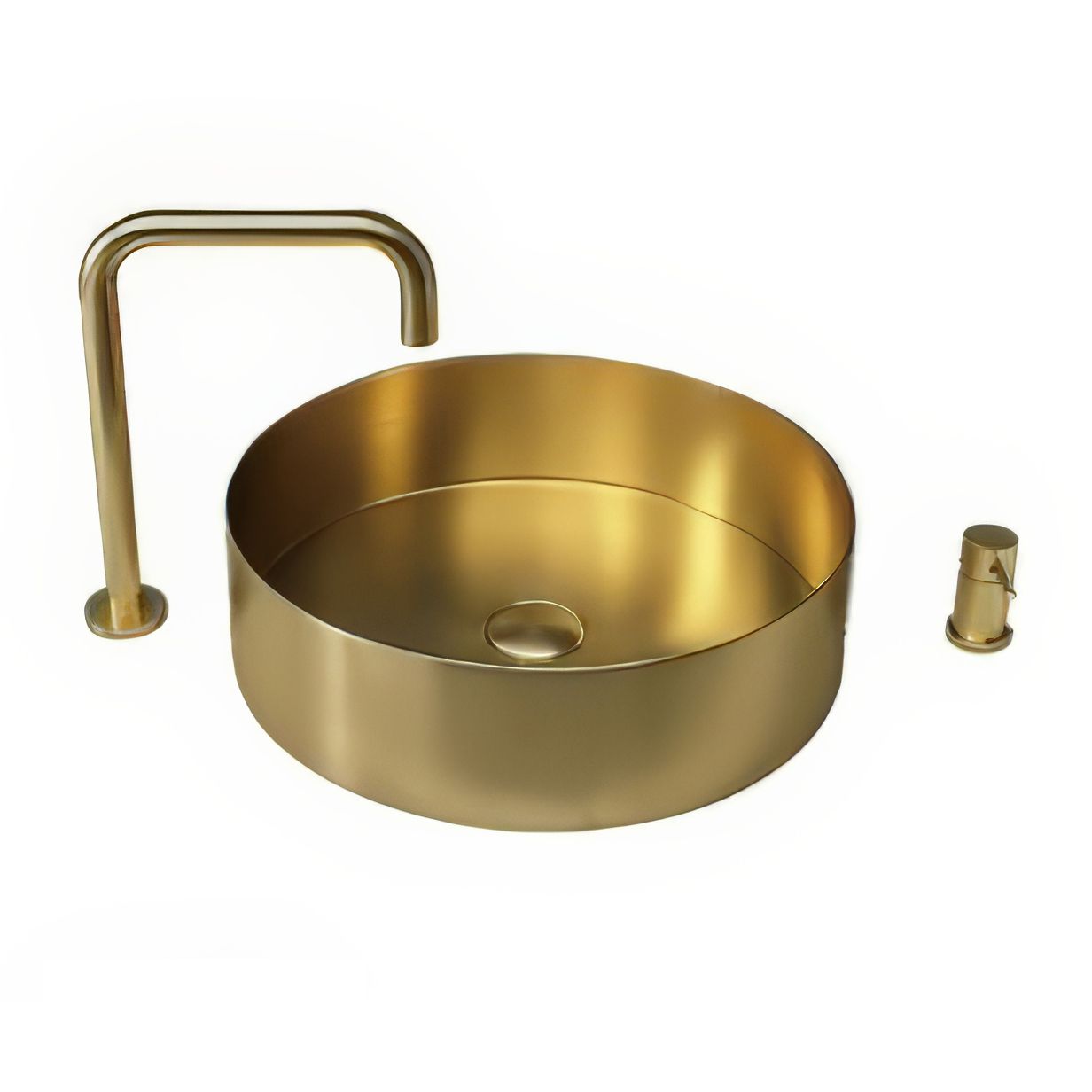 Chậu lavabo dương bàn SS304 - S1802-Flat