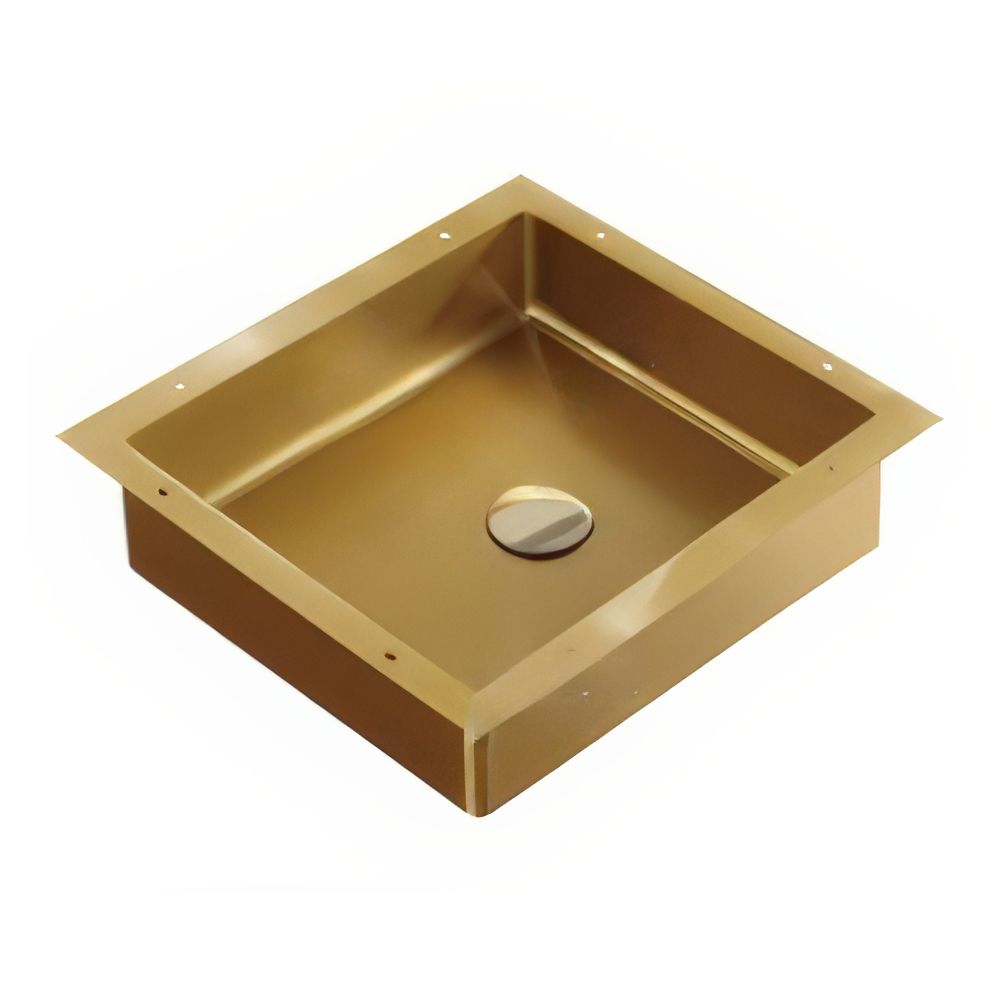 Chậu lavabo dương vành SS304 - S1901