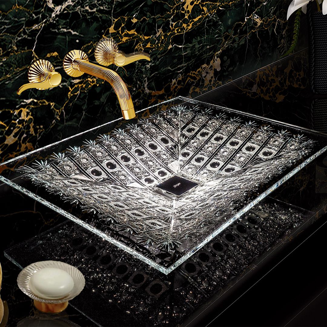 Chậu Lavabo Pha Lê Rhapsody Victoria 600