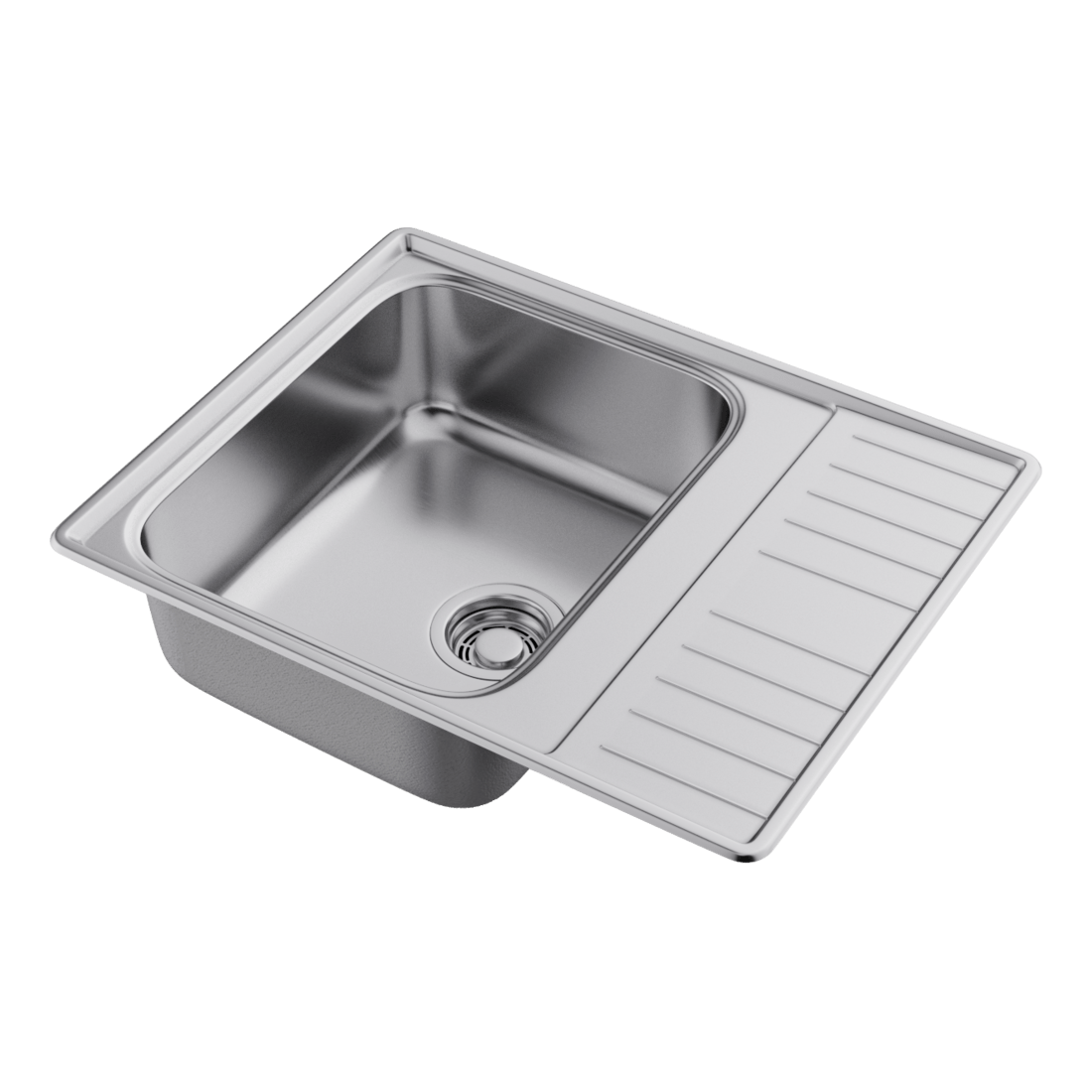 Chậu rửa chén bát stainless steel 1 hố SGM63