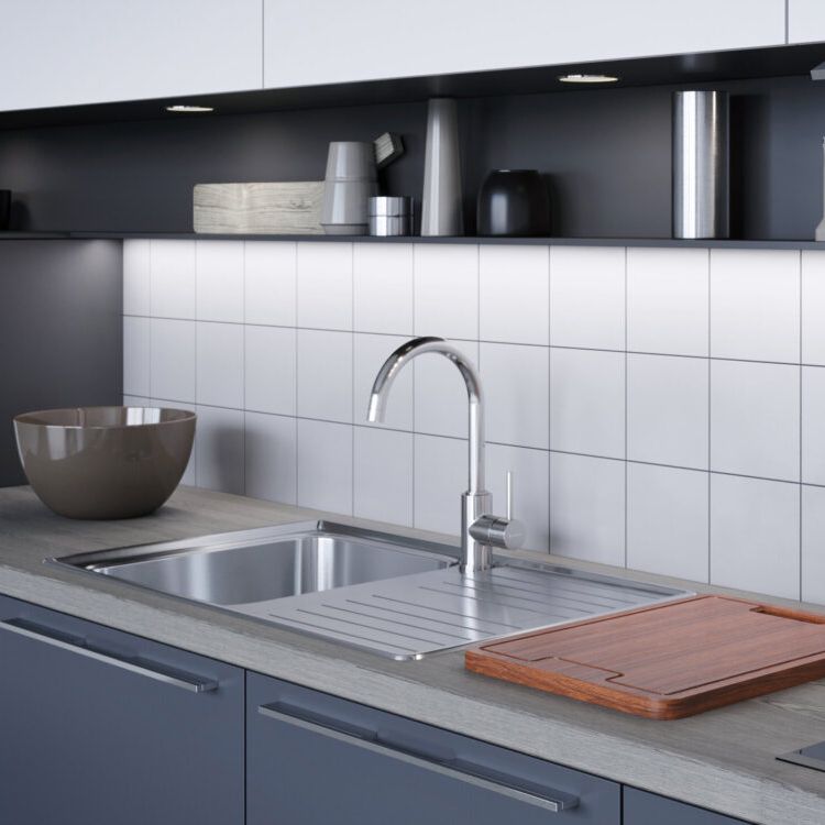 Chậu rửa chén bát stainless steel 1 hố SGM79