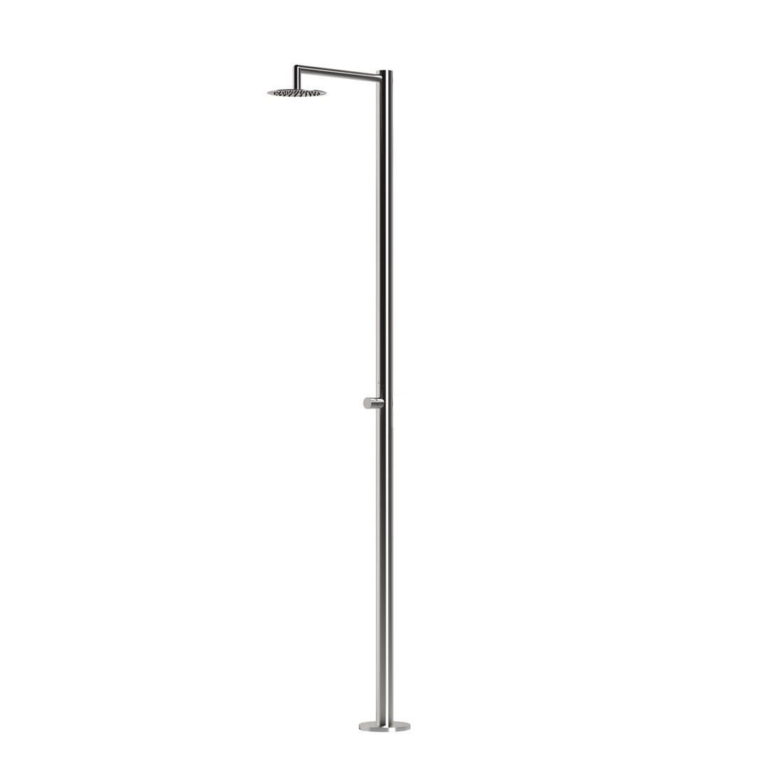 Sen cây ngoài trời một tay sen bát sen ∅200mm bằng stainless steel 316L - SingleH-MS