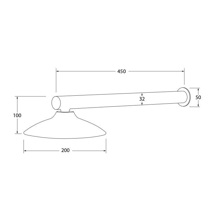 Sen vòi ngoài trời gắn tường SS316 Marine Grade SXM - SMSHAHSS
