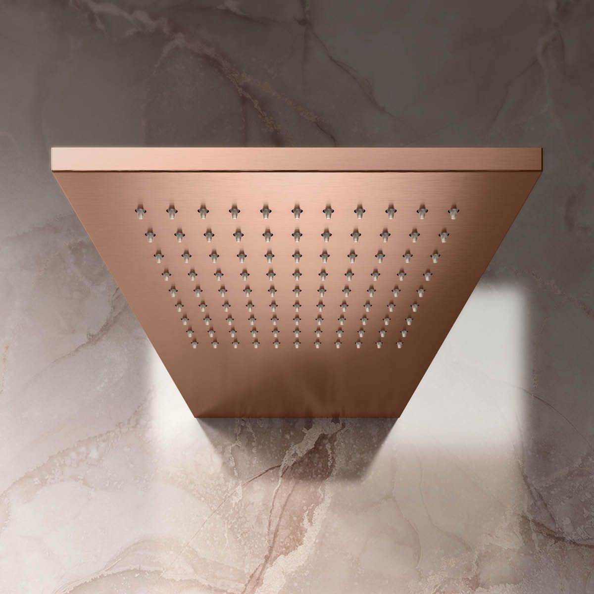 Bát sen gắn tường hình chữ nhật phong cách spa Radomonte Wellness stainless steel - SOF61