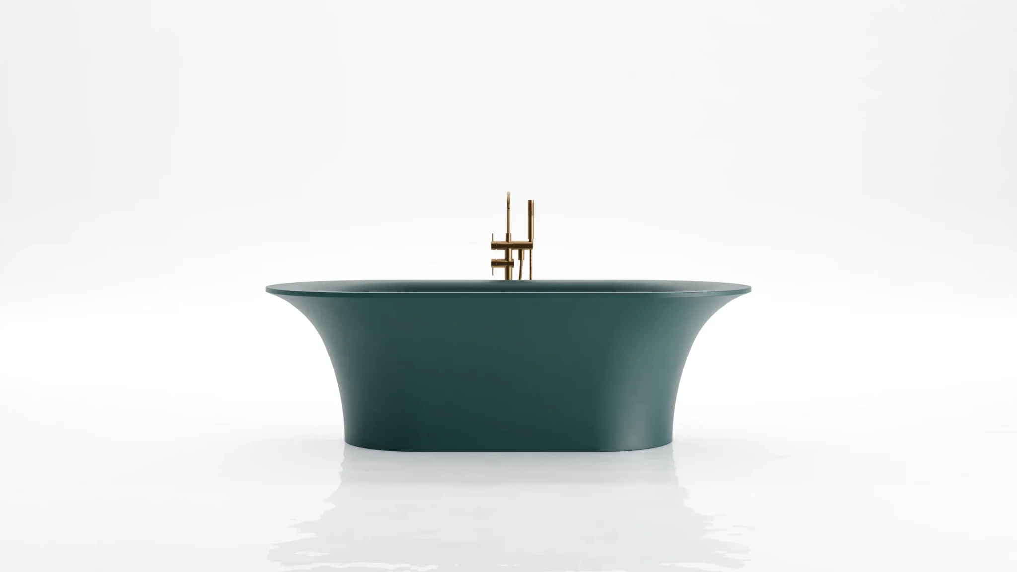 Bồn tắm bằng mineral glass composite Ahri Storm
