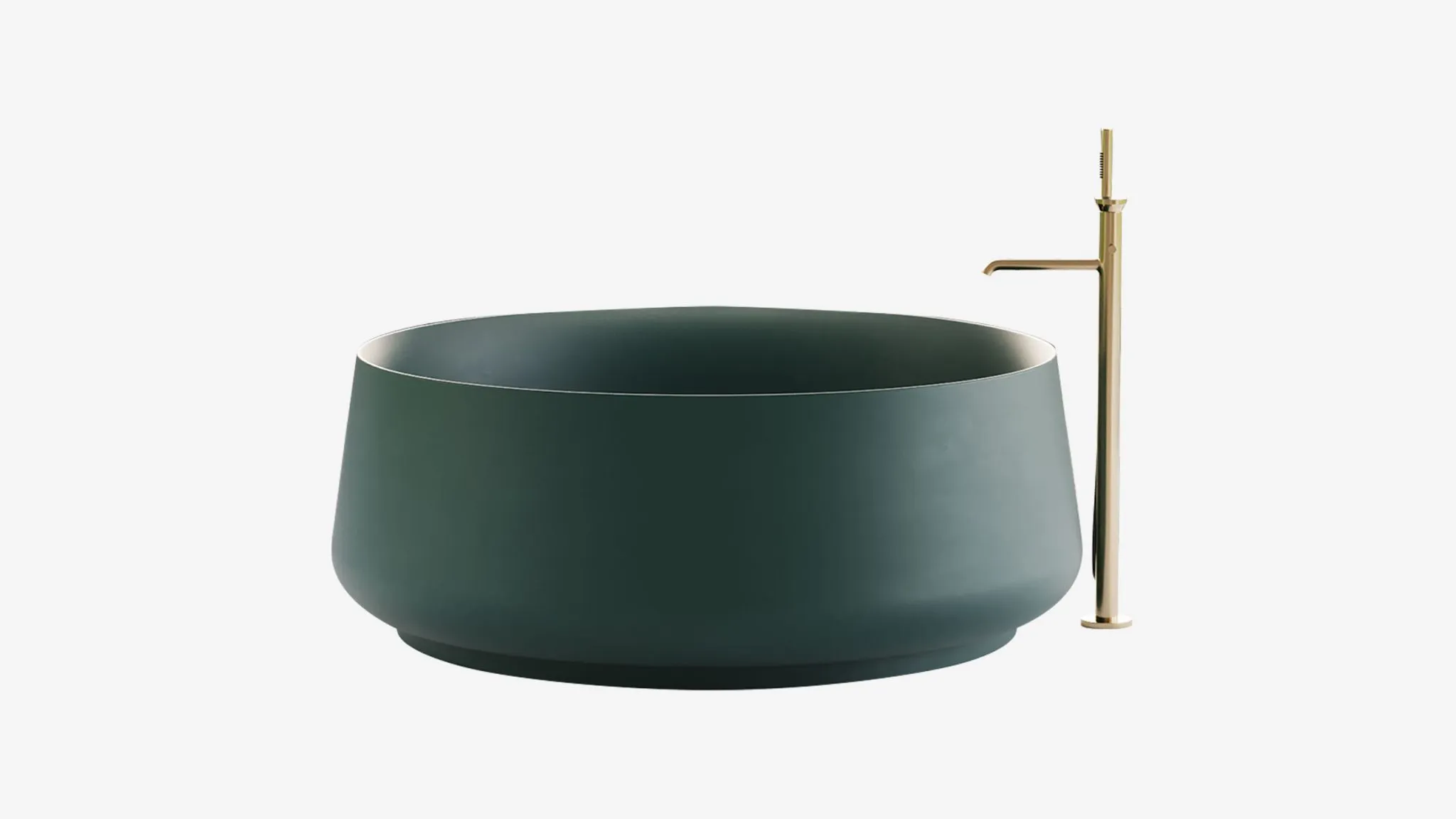 Bồn tắm bằng mineral glass composite Brandi Storm
