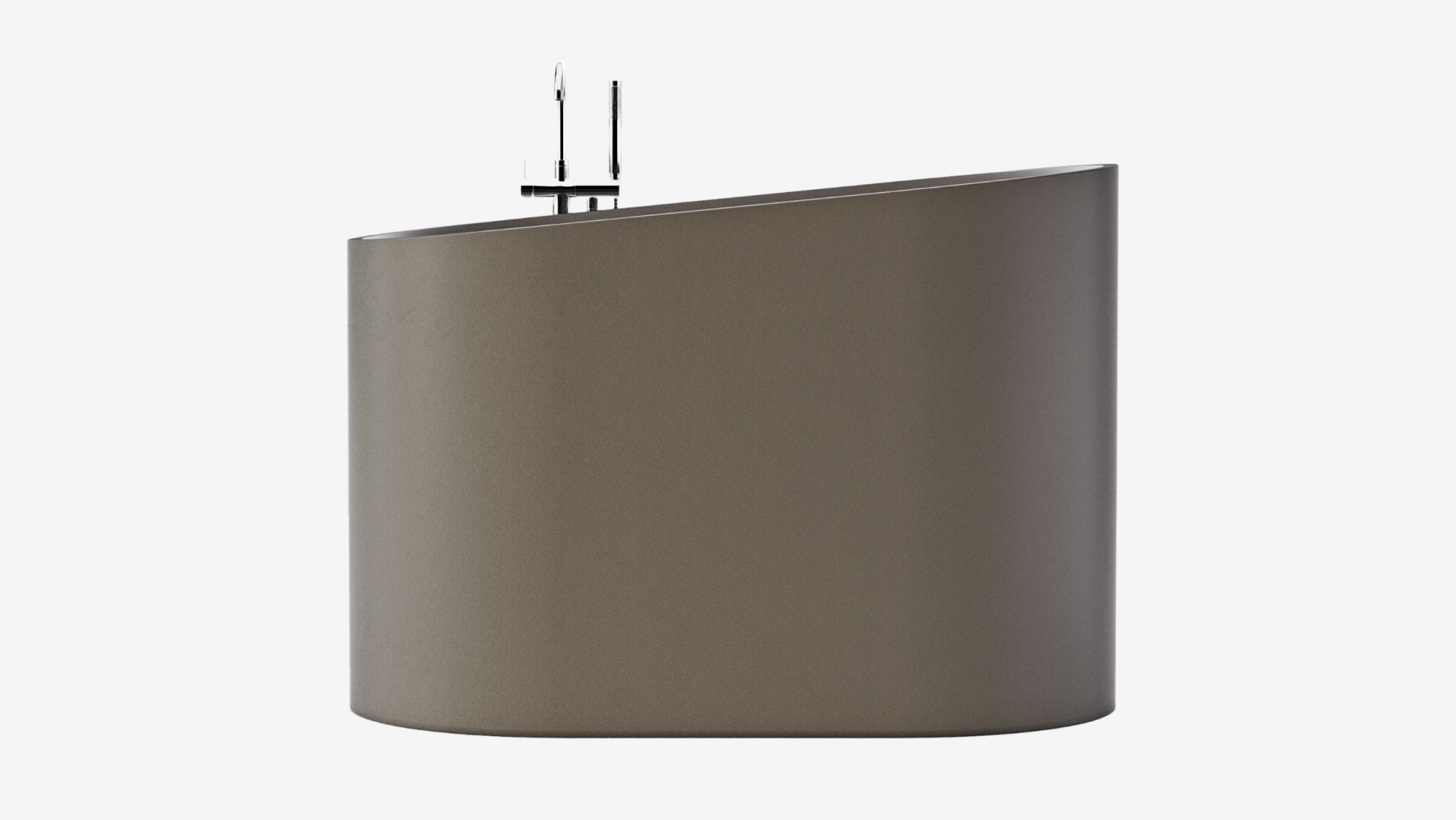 Bồn tắm bằng mineral glass composite kiểu Nhật Christoph Ofuro Dovetail