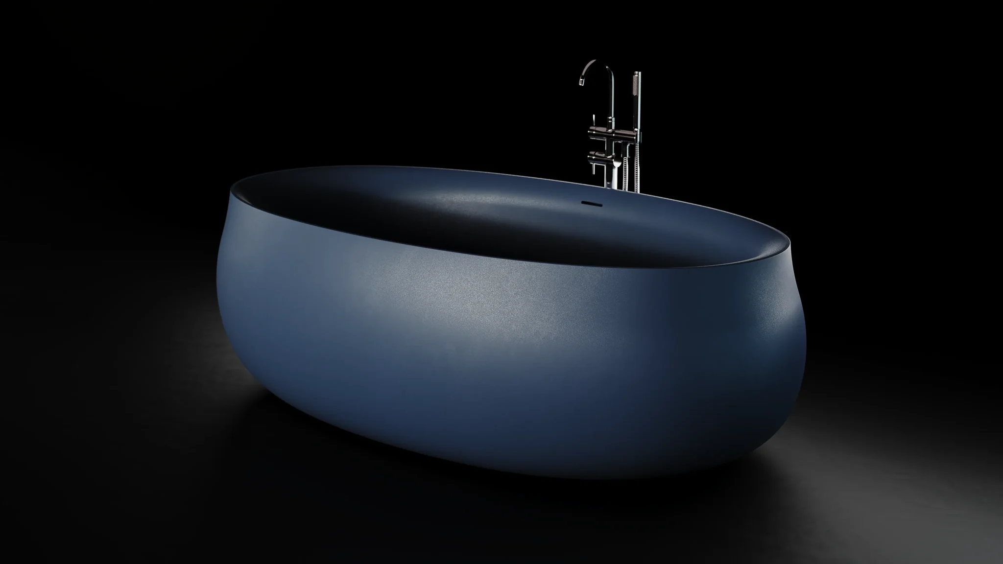 Bồn tắm bằng mineral glass composite Elizabeth Galaxy