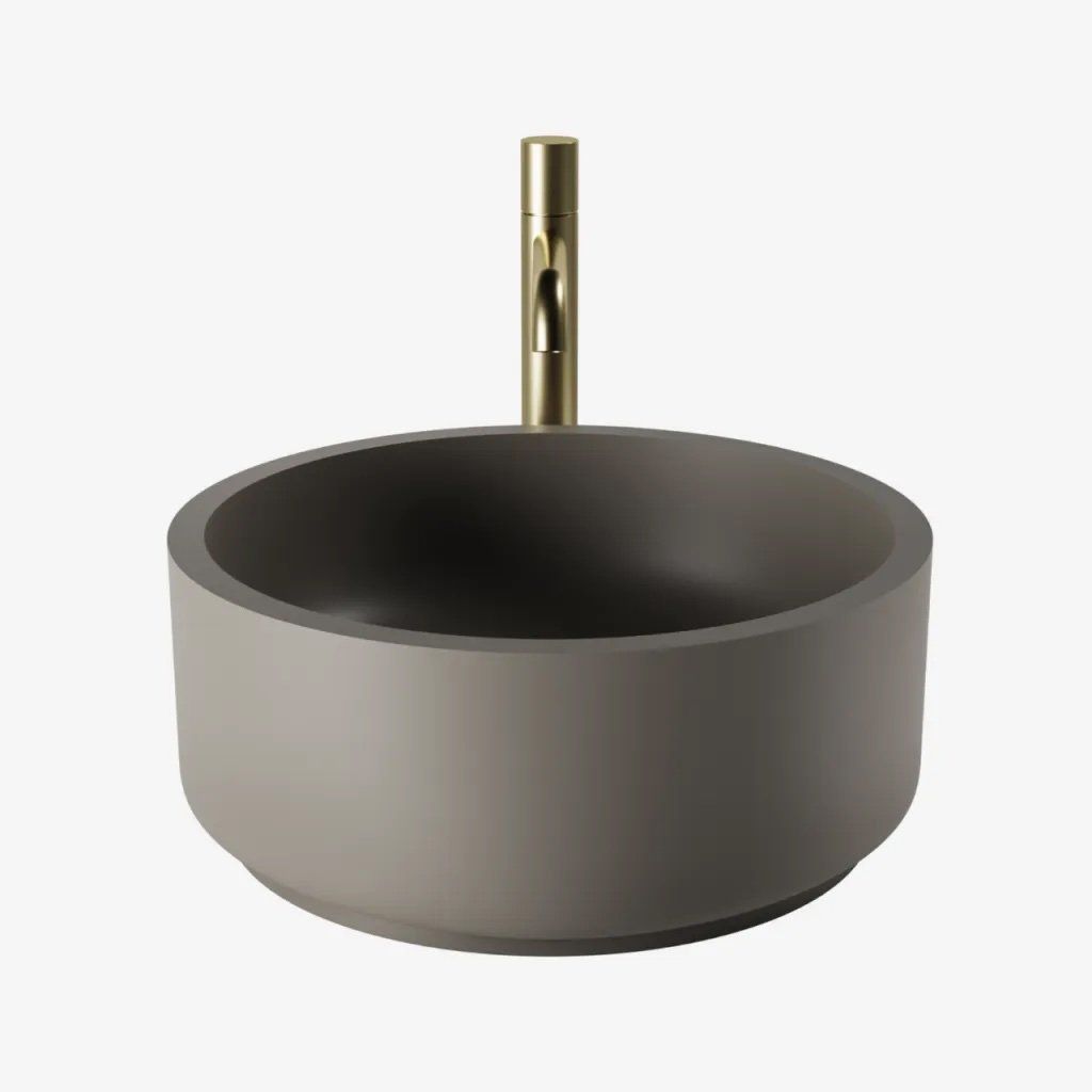 Chậu lavabo để bàn mineral glass composite Julia Dovetail