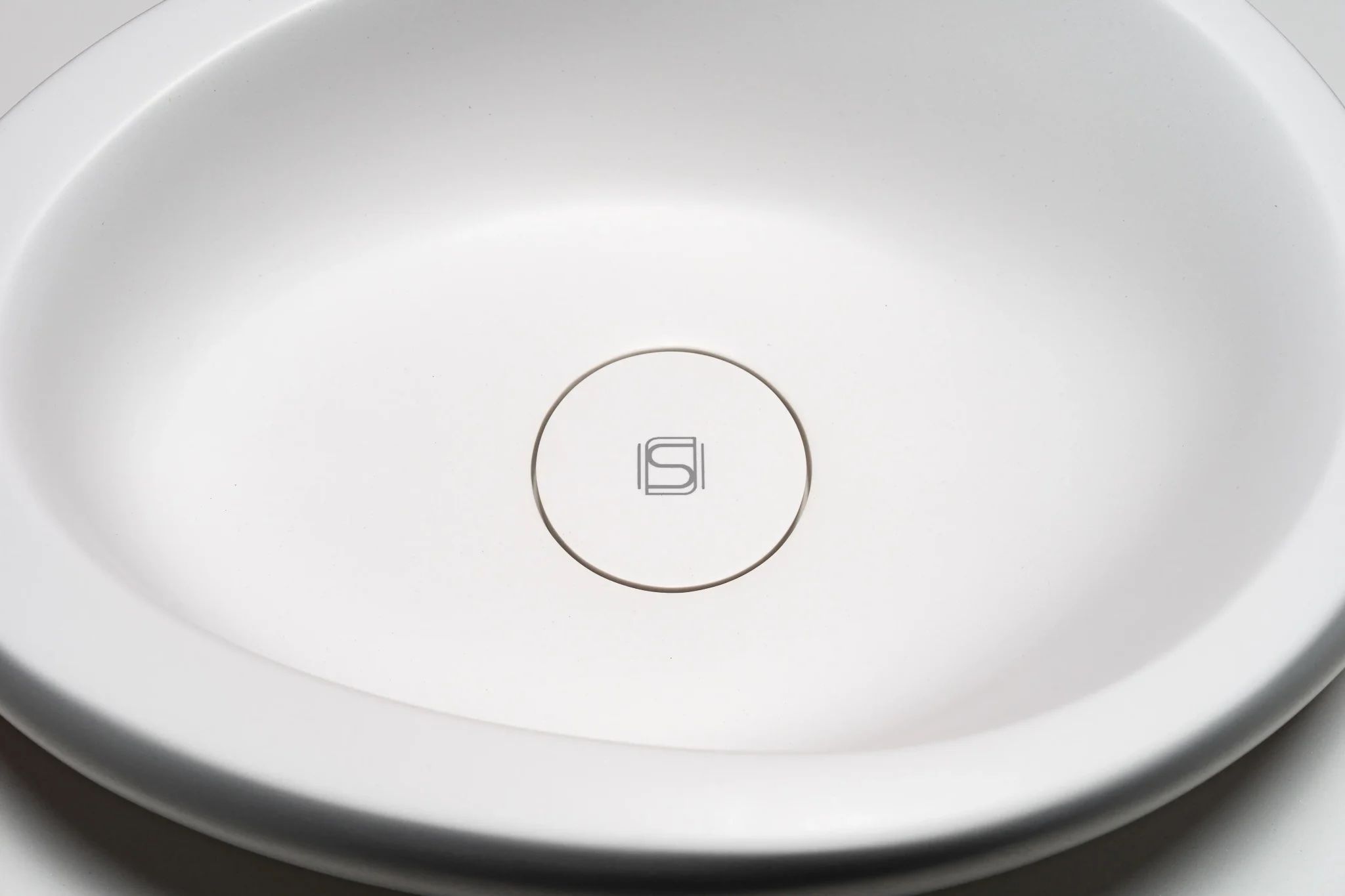 Chậu lavabo để bàn mineral glass composite Madison Cotton
