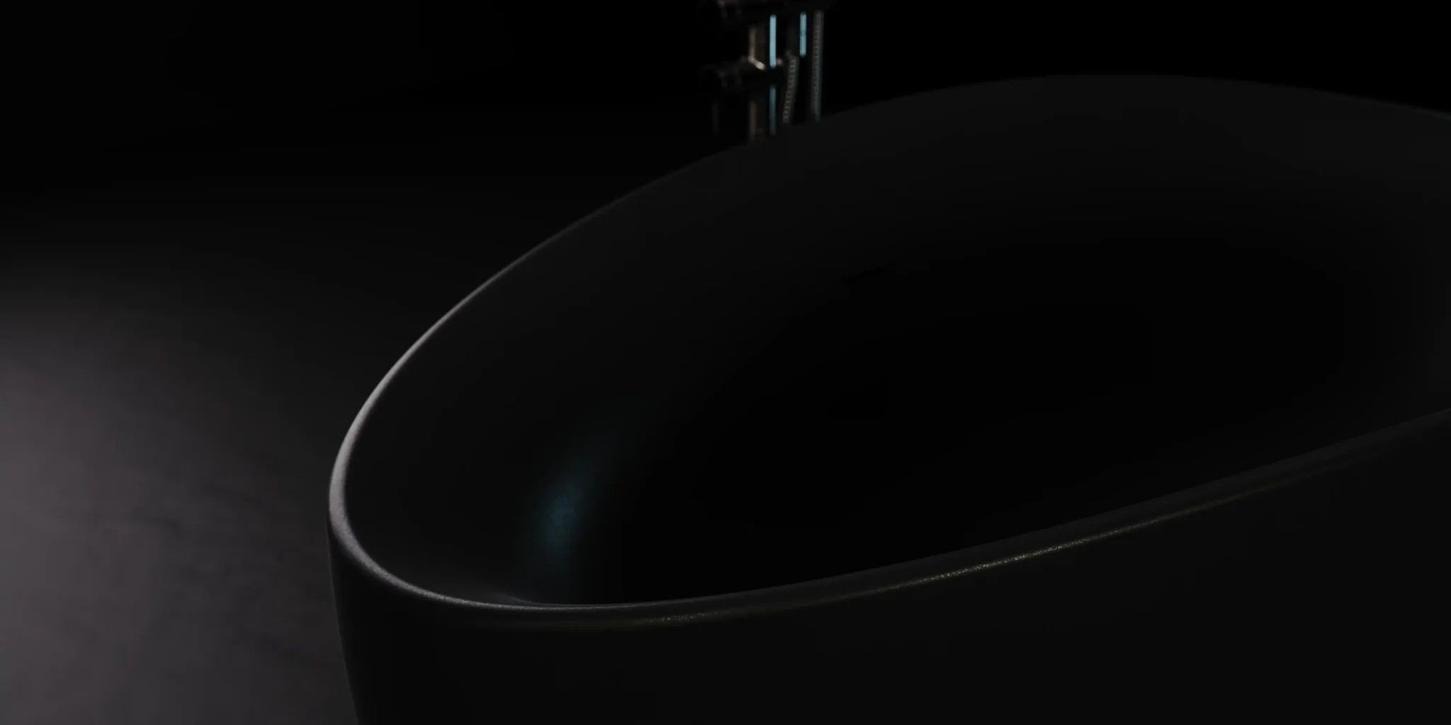 Bồn tắm bằng mineral glass composite Marcela Shadow