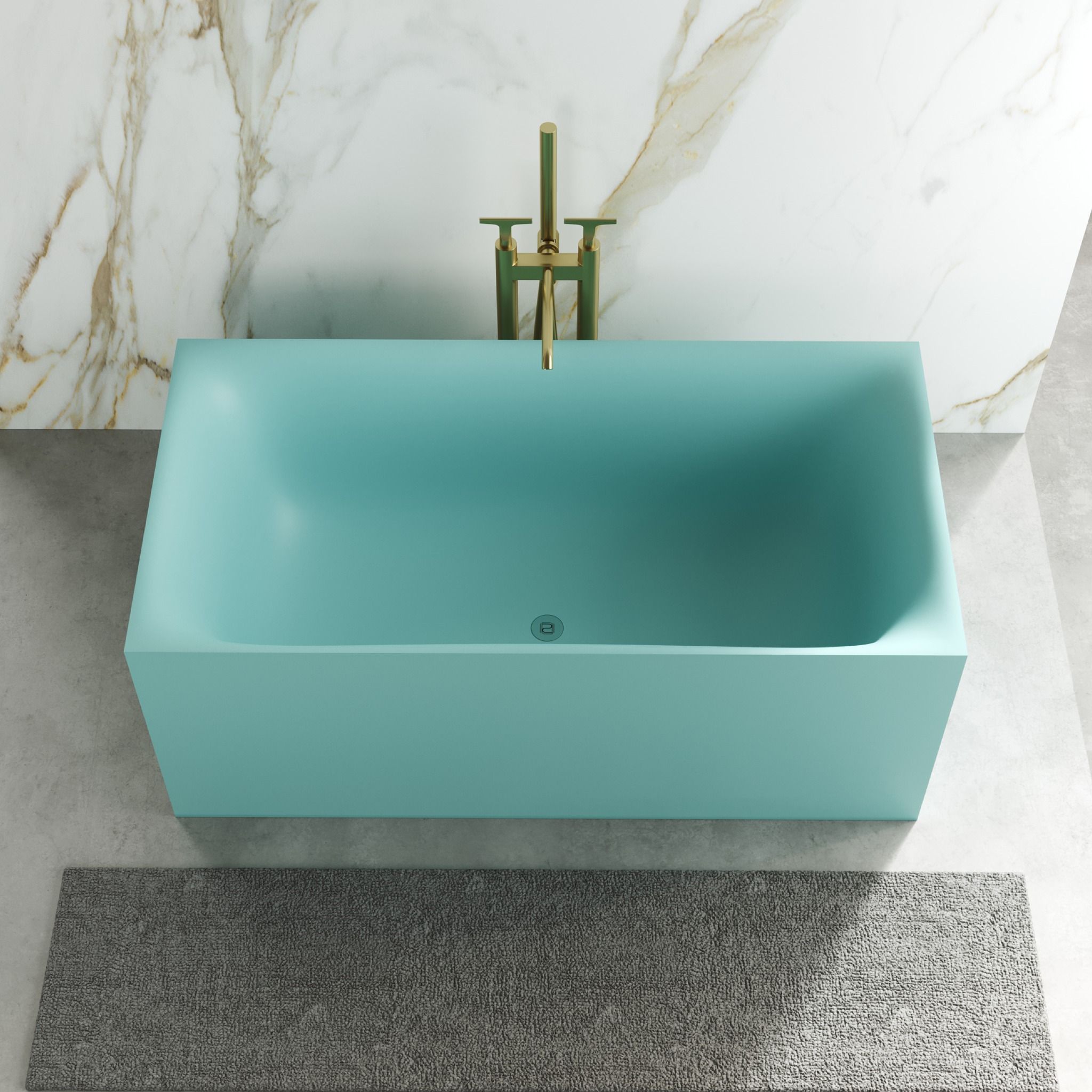 Bồn tắm bằng mineral glass composite Noble Celeste