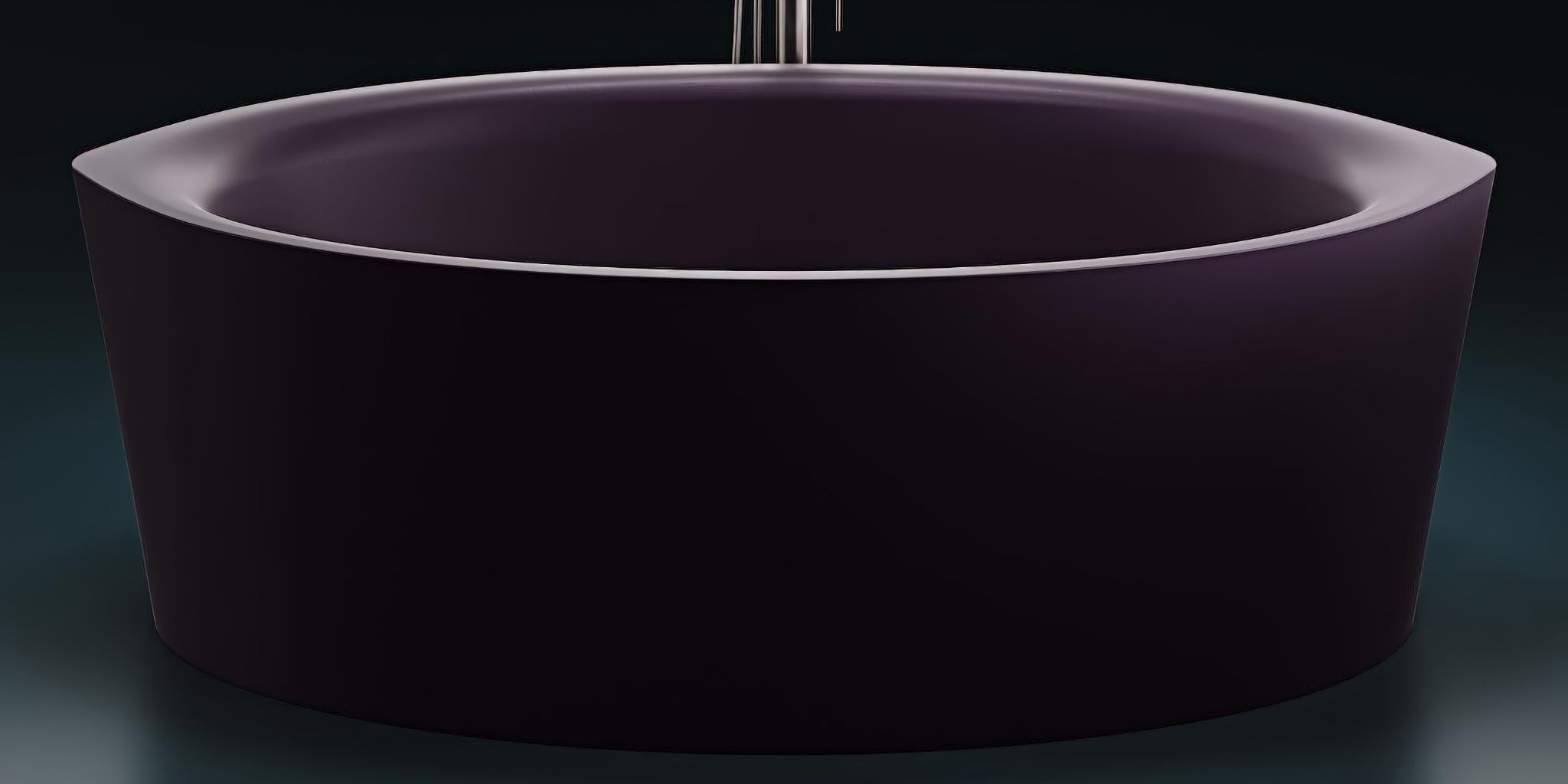 Bồn tắm bằng mineral glass composite Olivia Nebula