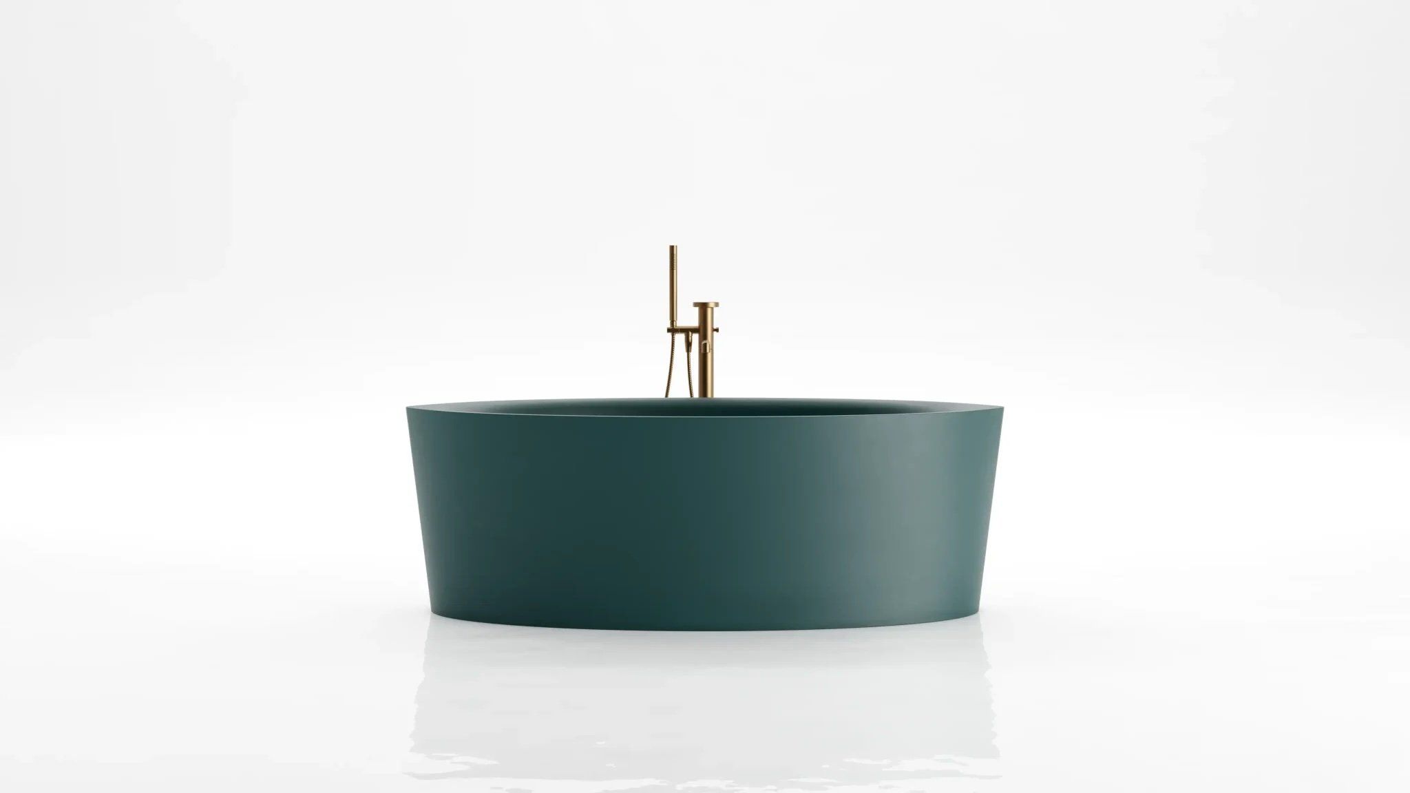 Bồn tắm bằng mineral glass composite Olivia Storm