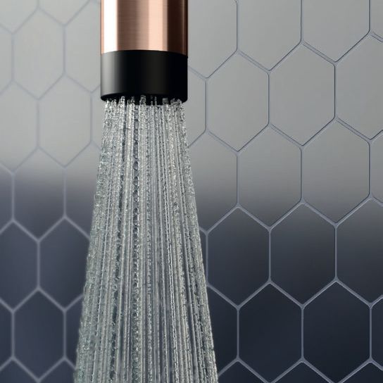 Bát sen phun mưa âm trần Bud Ø10mm phong cách spa Radomonte Wellness stainless steel - SSN1