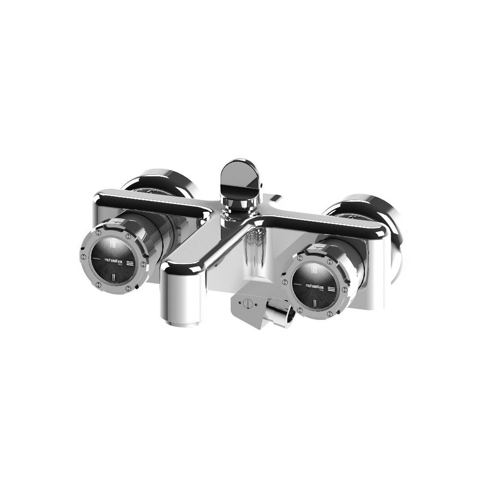 Vòi bồn tắm gắn tường có vòi sen cầm tay bằng đồng Timeaster - 3267-52