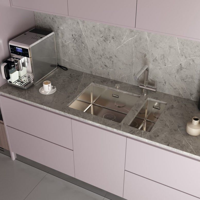 Chậu rửa chén bát stainless steel 1 hố TKI20