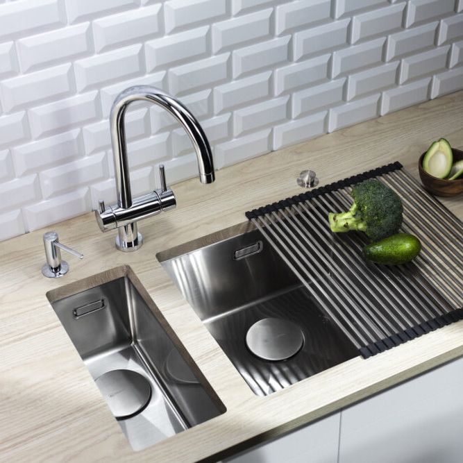 Chậu rửa chén bát stainless steel 1 hố TKI44