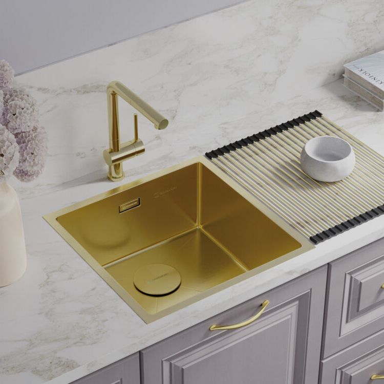 Chậu rửa chén bát stainless steel 1 hố TKI44