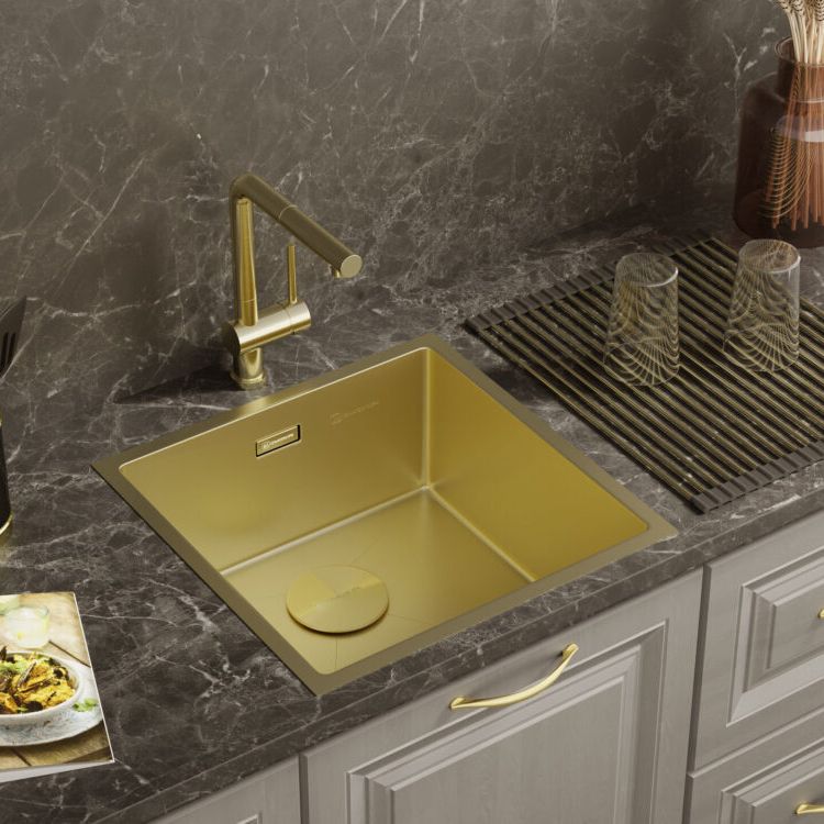 Chậu rửa chén bát stainless steel 1 hố TKI44
