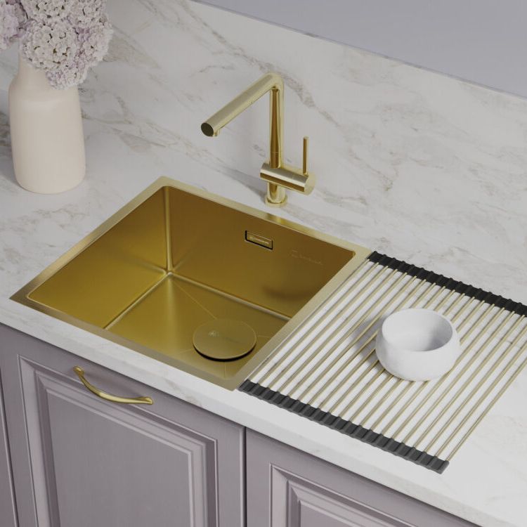 Chậu rửa chén bát stainless steel 1 hố TKI44