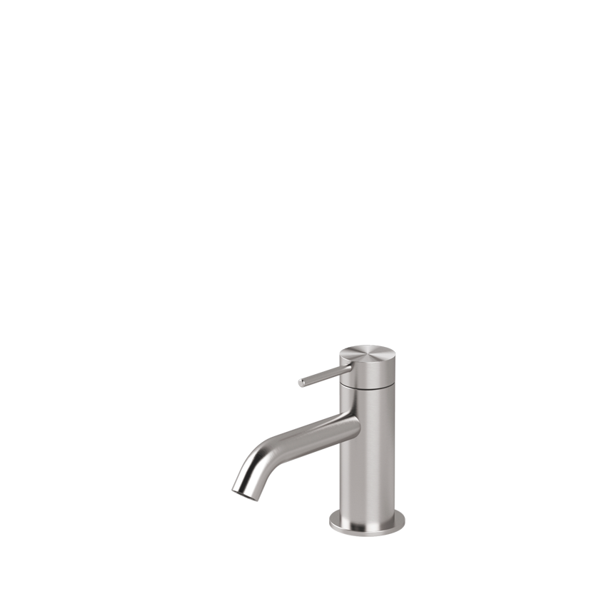 Vòi chậu lavabo cao 130mm bằng stainless steel Toki - TKI82