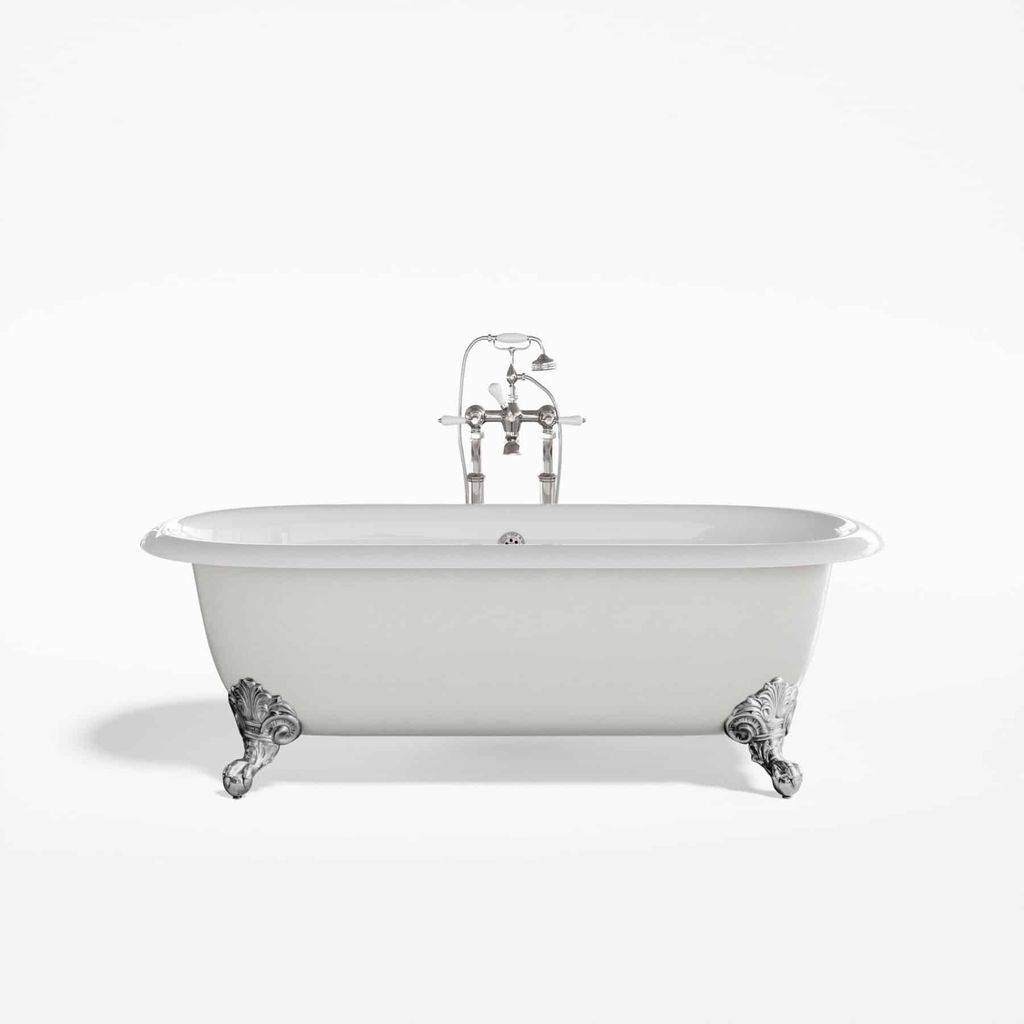 Bồn Tắm Cast Metal Le Vingt-Neuf Enamel / White