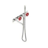  Vòi bồn tắm bốn lỗ gắn tường Volante stainless steel - VOX2543Z 