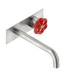  Vòi chậu rửa mặt gắn tường 200mm Volante stainless steel - VOX7938FSSZ 