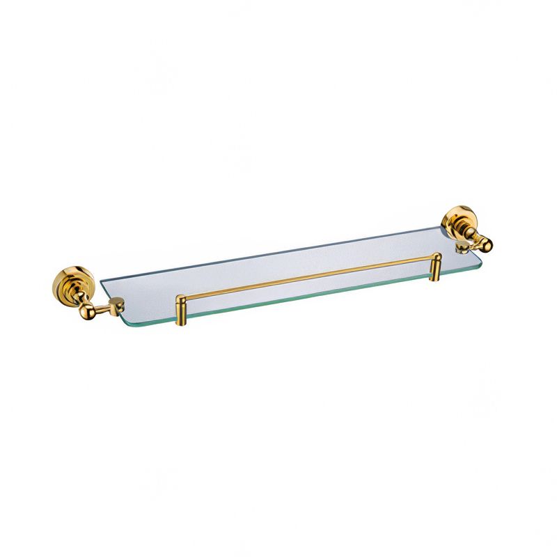 Kệ kính treo tường phòng tắm bằng đồng cổ điển - Y2811A