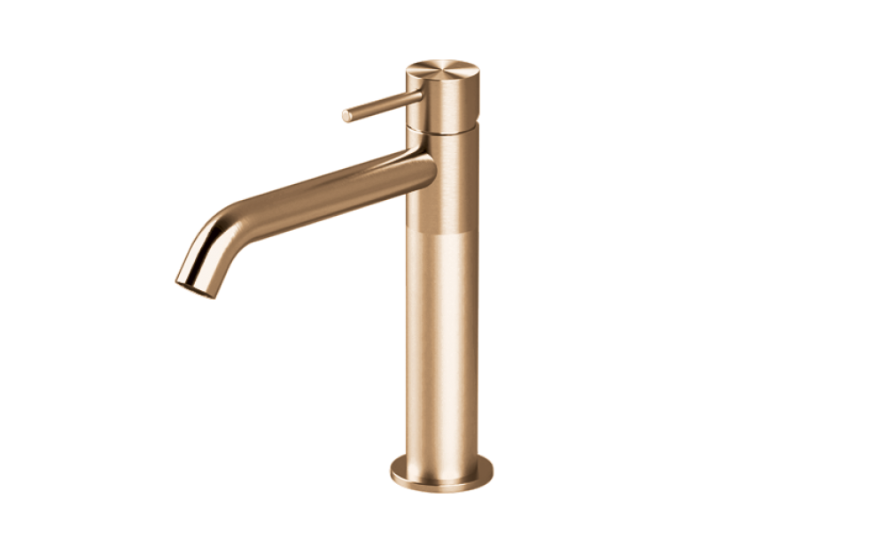 Vòi chậu lavabo cao 200mm bằng stainless steel Zero - ZER2