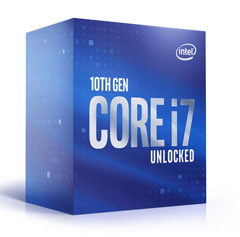  CPU Intel Comet Lake Core i7 10700 (Socket LGA 1200, Up to 4.8Ghz/ 16Mb cache) 