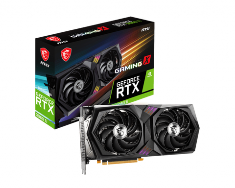  VGA MSI RTX 3060 Ti GAMING X 8G LHR 