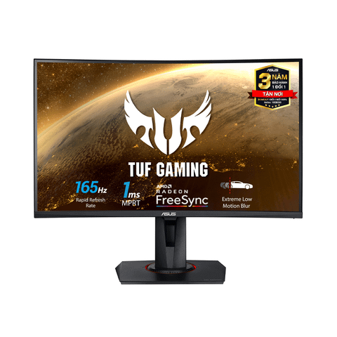  Màn hình ASUS TUF Gaming VG27VQ (27 inch, FHD, VA, 400cd, 165Hz, FreeSync, 1ms) 