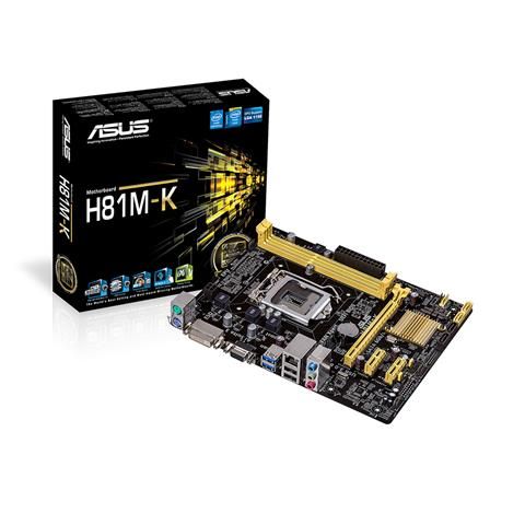  Mainboard Asus H81 M-K 