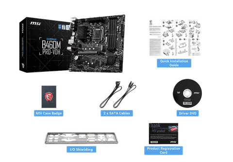  Mainboard MSI B460M PRO-VDH 