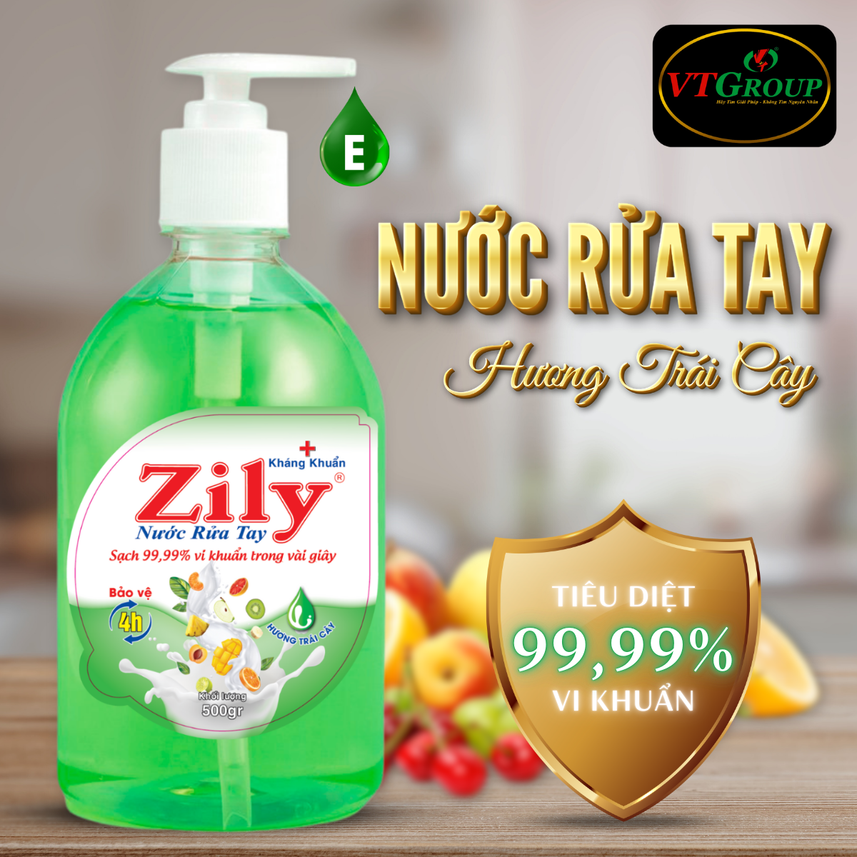 Nước Rửa Tay Zily 500g