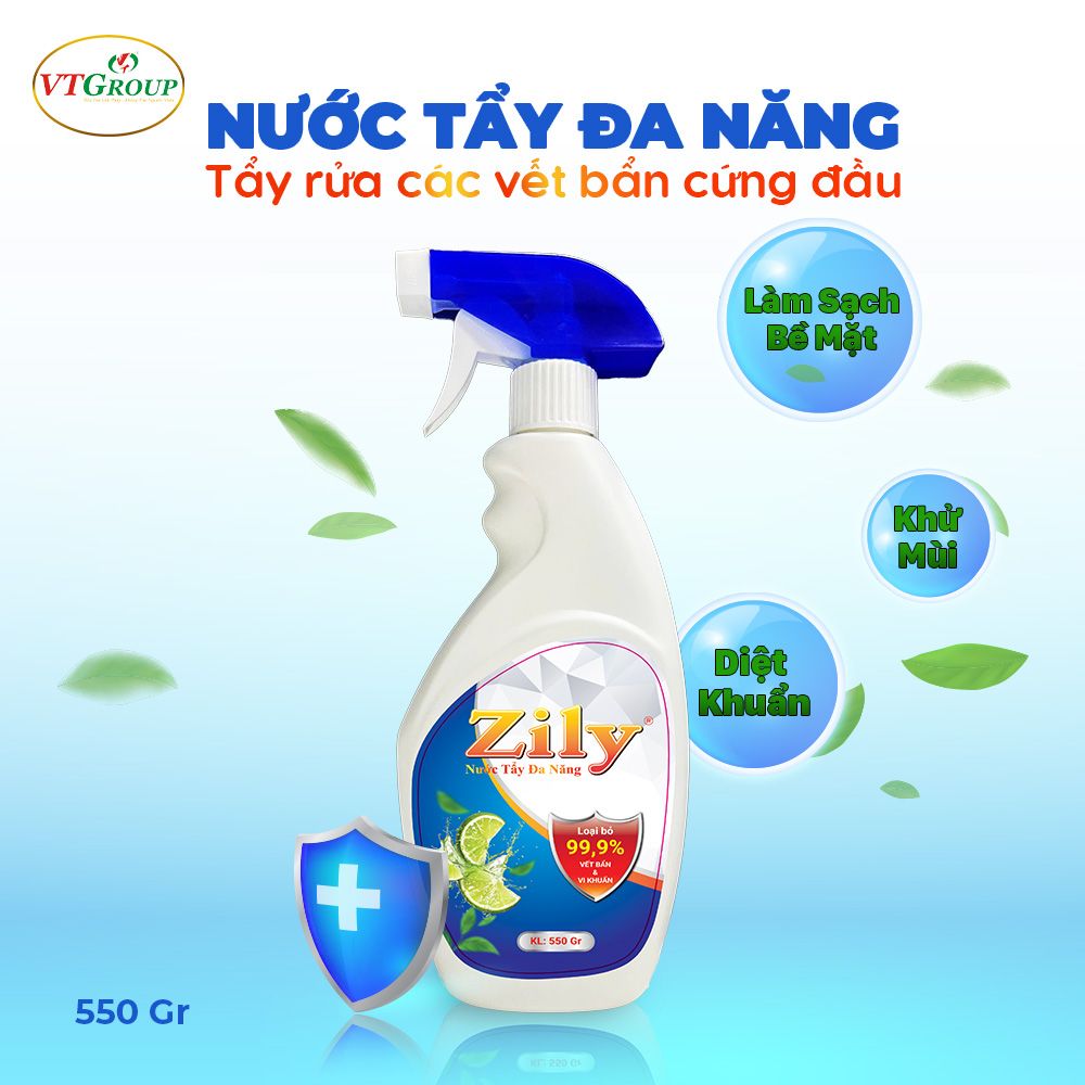 Nước Tẩy Đa Năng Zily 550g