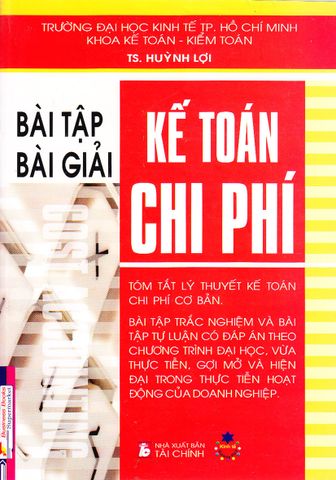 Bài tập bài giải kế toán chi phí