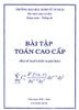 BÀI TẬP TOÁN CAO CẤP