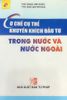 Cơ chế cụ thể khuyến khích đầu tư trong nước và nước ngoài